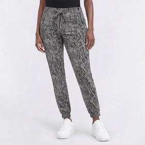 Womens Love Scarlet Drawstring Tie Abstract Joggers